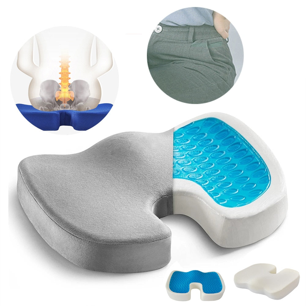 Gel Orthopedic Seat Cushion Pad