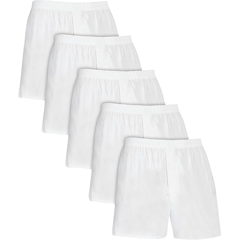 Fruit of the Loom Men's Tag Free Woven Boxer Shorts, Relaxed Fit, Moisture Wicking, Assorted Color Multipacks