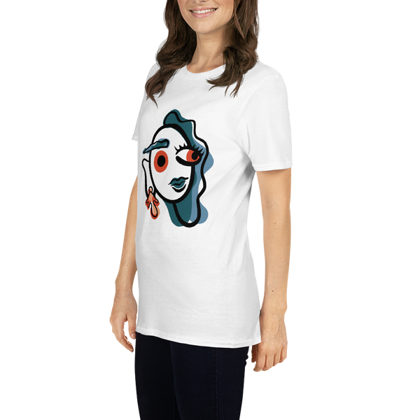 Women's Graphic Short Sleeve T shirt- Eyes