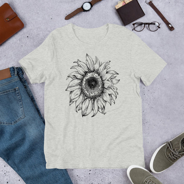 Womens Graphic Tee-Sunflower