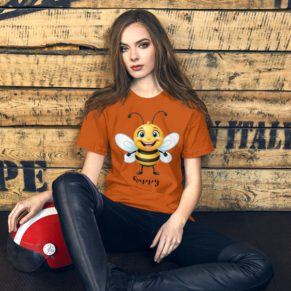 Junior And Plus Graphic T-Shirt-Be Happy