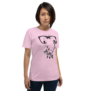 Womens Graphic Tee -Giraffe