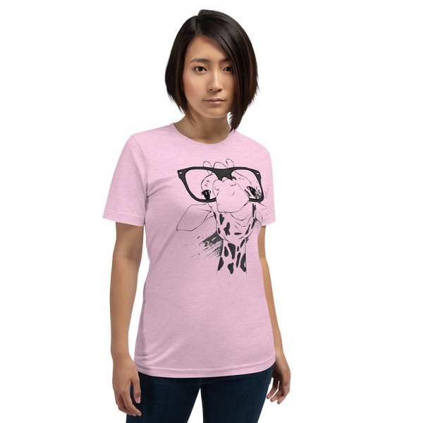 Womens Graphic Tee -Giraffe