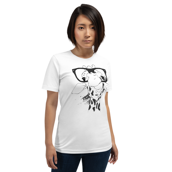 Womens Graphic Tee -Giraffe