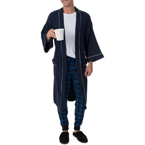 Fruit of the Loom Men's Waffle Knit Robe