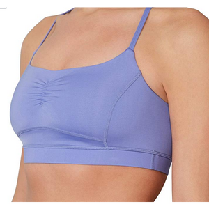 JUXU Sport Women's Y Neck Bra with Ruching