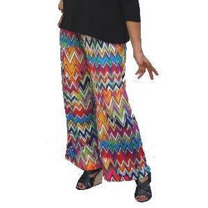 Printed Palazzo womens Pant Made in USA