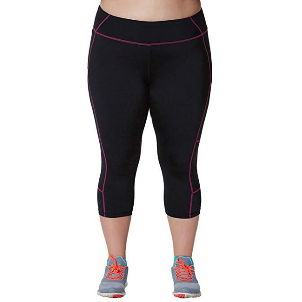 JUXU Sport Women's Plus Performance Capri Legging