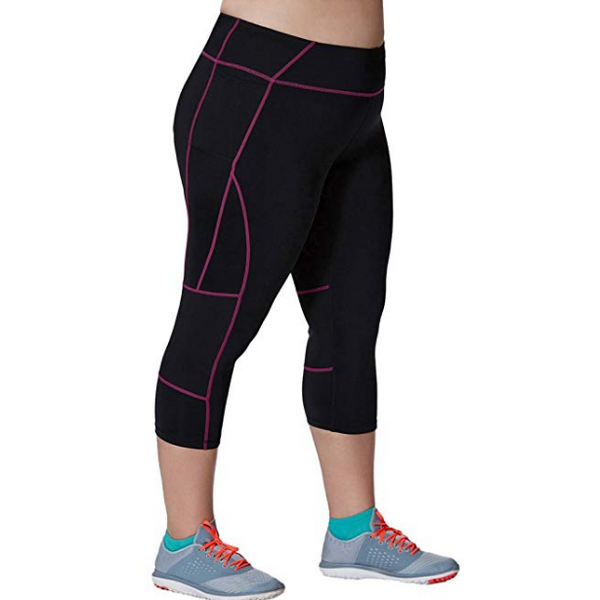 JUXU Sport Women's Plus Performance Capri Legging