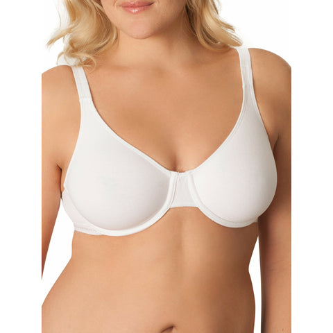 The Fruit of the Loom Woman's Cotton Stretch Extreme Comfort Bra 2 pack is one of our best sellers. Unlined to give a smooth natural look, this bra is perfect for everyday wear. Fruit of the Loom has been one of America's most trusted brands for over 160 years. Unlined Underwire 2 Pack Full coverage Rear hook-and-eye Adjustable straps Unconditional Guarantee
90% Cotton, 10% Spandex