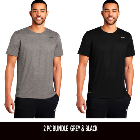 Nike Mens Legend short sleeve T Shirt 2 Pc Bundle