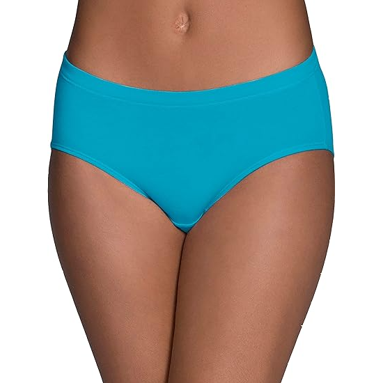 Fruit of the Loom Women's Breathable Underwear, Moisture Wicking Keeps You Cool & Comfortable,