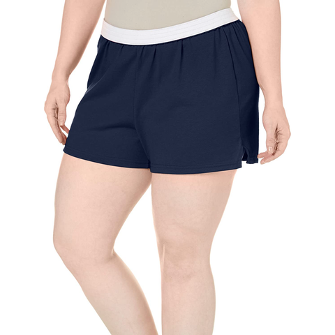 Junior Plus Stylish and Versatile Elastic fold over Waist Shorts