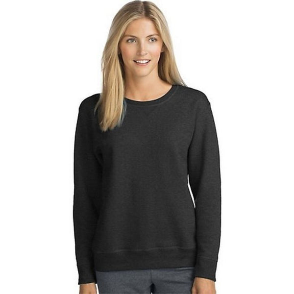 Hanes Women's V-Notch Pullover Fleece Sweatshirt