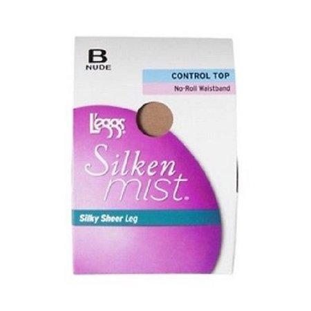 L'eggs Women's Silken Mist Control Top No Roll Waistband Sheer