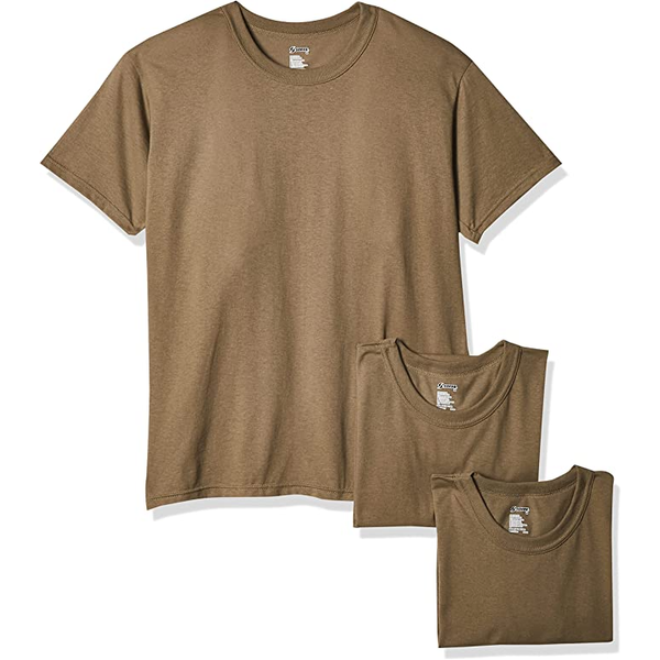 Sofee Mens Military Classic  Poly Cotton Tee 3 Pack