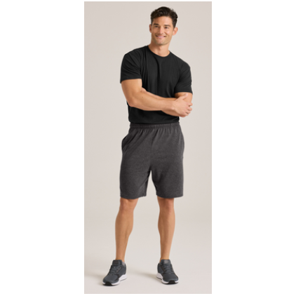 Soffe Mens Heavyweight Cotton Shorts with Pockets