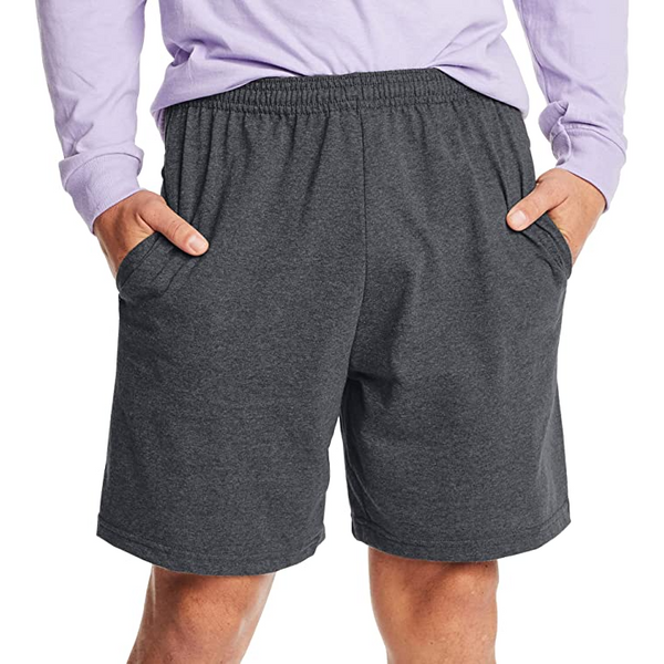 Hanes Men's Jersey Short with Pockets