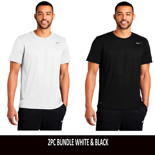 Nike Mens Legend short sleeve T Shirt 2 Pc Bundle