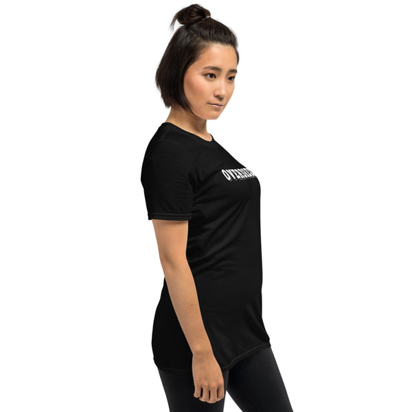 Womens Graphic Short Sleeve Tee-OVERDRESSED