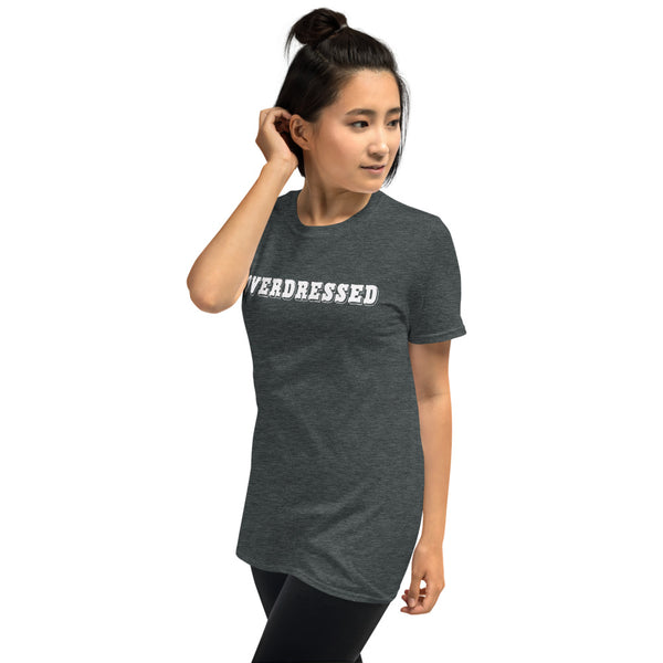 Womens Graphic Short Sleeve Tee-OVERDRESSED