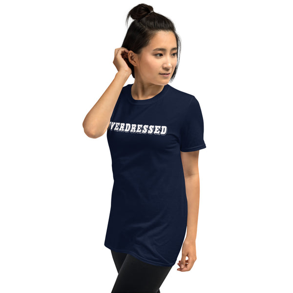 Womens Graphic Short Sleeve Tee-OVERDRESSED