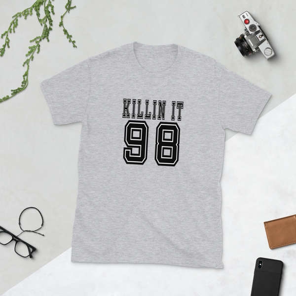 Killin It 98 Graphic Womens Short Sleeve T-Shirt