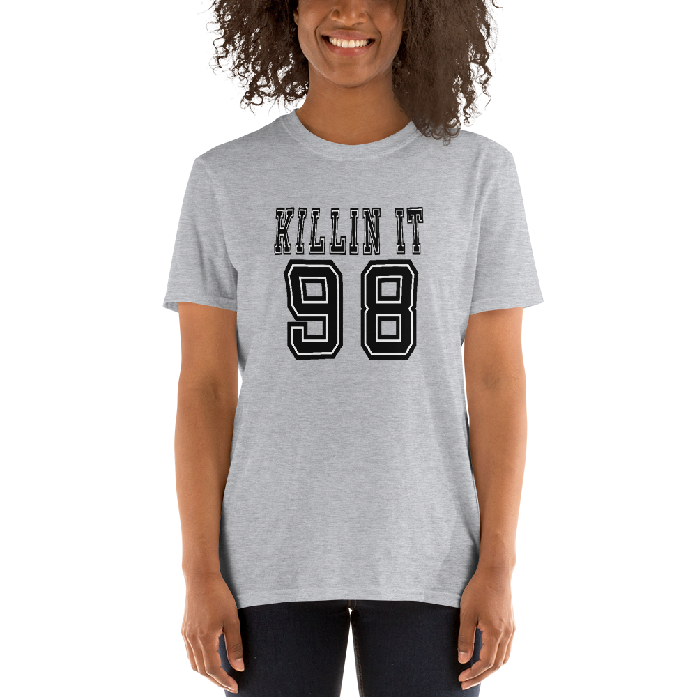 Killin It 98 Graphic Womens Short Sleeve T-Shirt