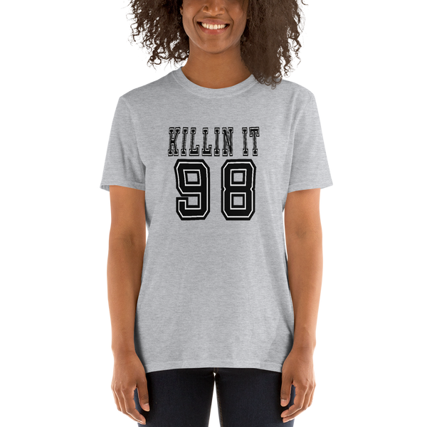 Killin It 98 Graphic Womens Short Sleeve T-Shirt