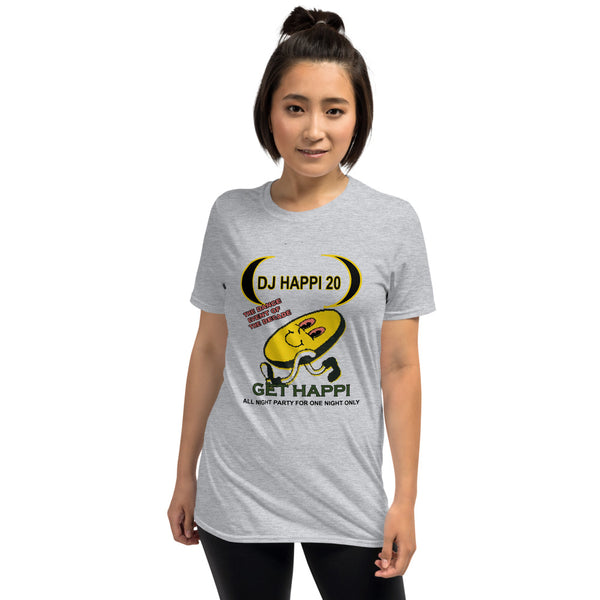 DJ HAPPI 20 Graphic Short Sleeve T-Shirt