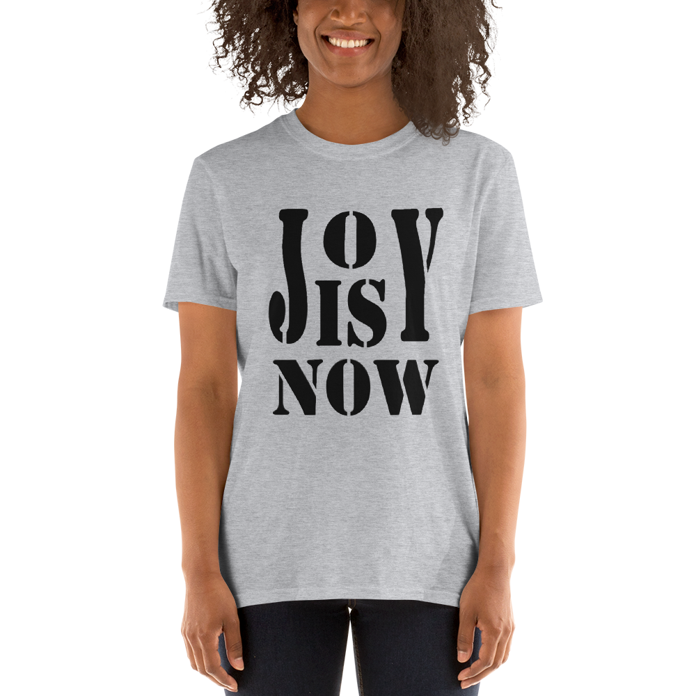 Womens Graphic Short-Sleeve  T-Shirt Joy is Now