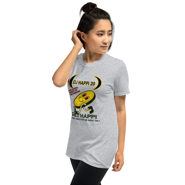 DJ HAPPI 20 Graphic Short Sleeve T-Shirt