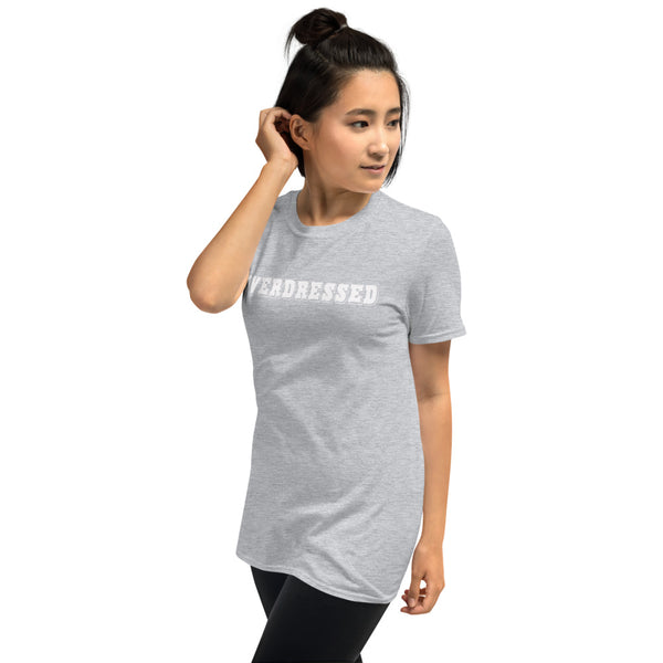 Womens Graphic Short Sleeve Tee-OVERDRESSED