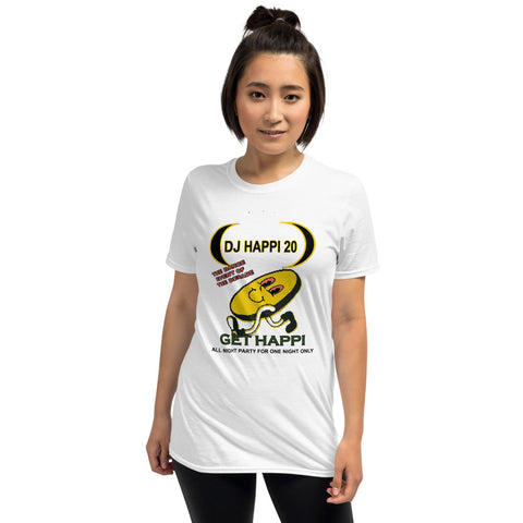 DJ HAPPI 20 Graphic Short Sleeve T-Shirt