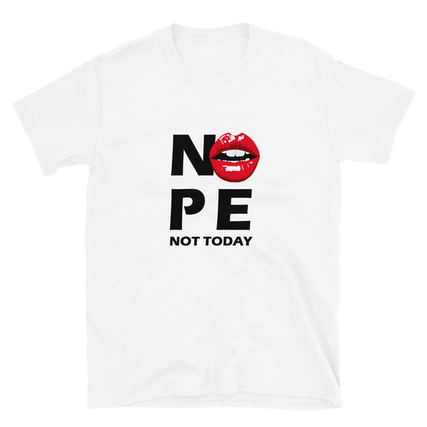 Womens Nope Not Today Lip graphic