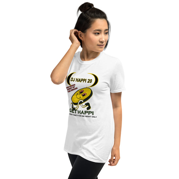 DJ HAPPI 20 Graphic Short Sleeve T-Shirt