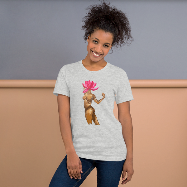 Women Floral Walk Graphic T shirt