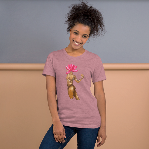 Women Floral Walk Graphic T shirt