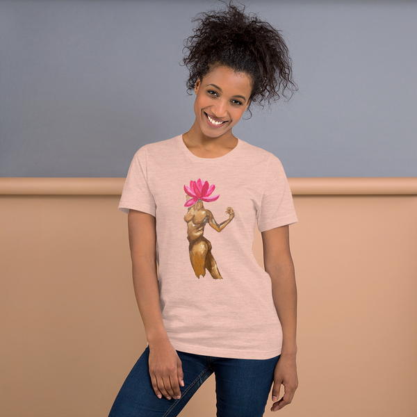 Women Floral Walk Graphic T shirt