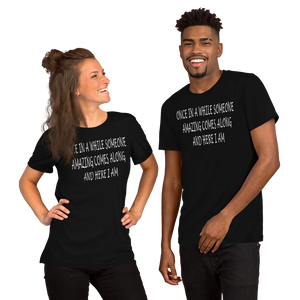 Unisex Graphic short sleeves T shirt -Here I Am