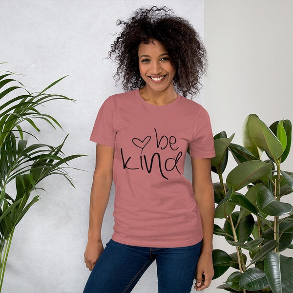 Plus Graphic Short Sleeve Crew Neck T Shirt Be Kind