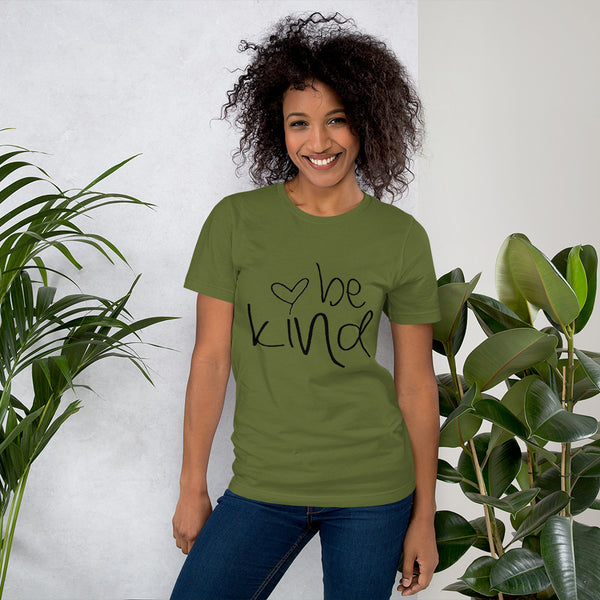 Plus Graphic Short Sleeve Crew Neck T Shirt Be Kind