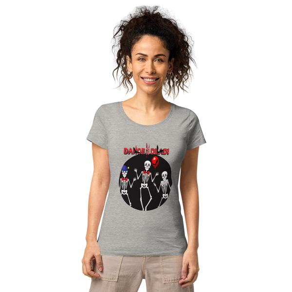 Women’s basic organic graphic  t-shirt -DANCE OF THE DEAD