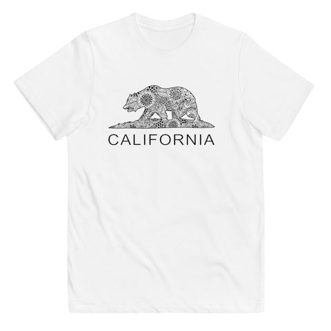 Youth Cali Bear Color N Wear Short Sleeve T shirt